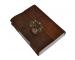  Hardcover New Brass Lock Blank Paper Leather Journal New Diary Handmade Sketchbook